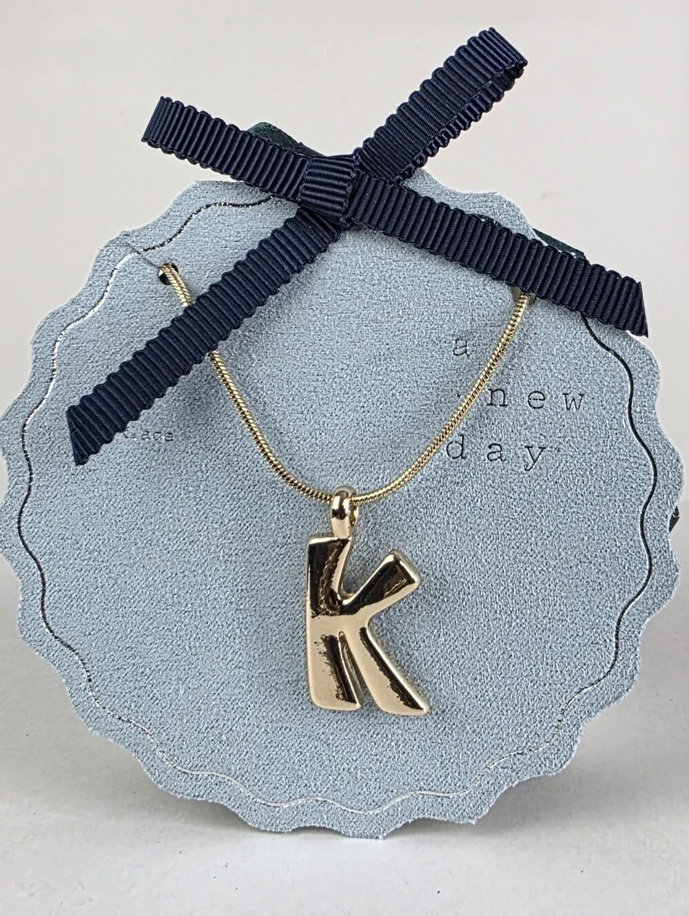 Letter K Necklace!